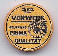 WWII German Vorwerk Brand Friction Tape Container
