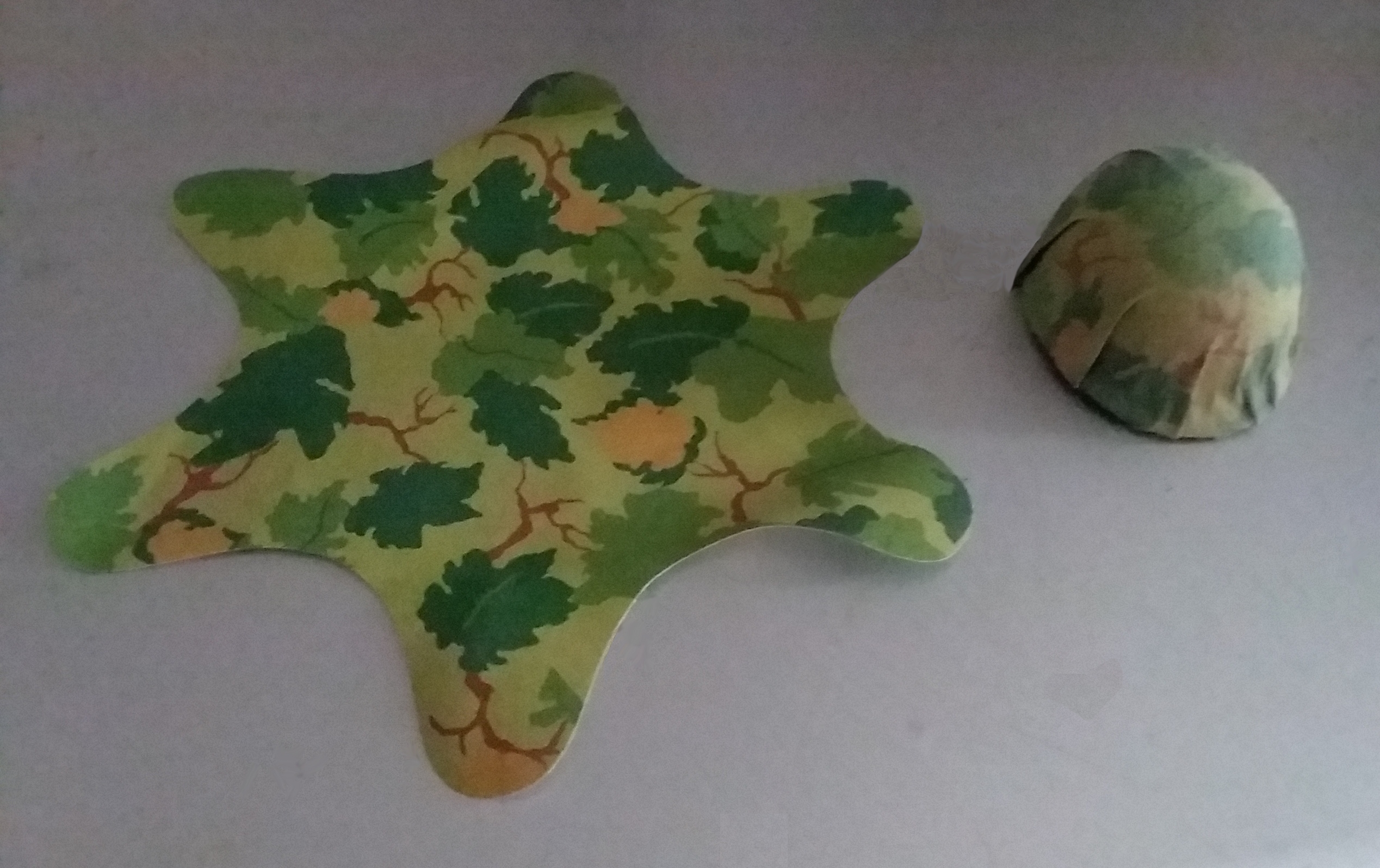 Vietnam-era US Army ‘Mitchell’ Cloth Helmet Cover