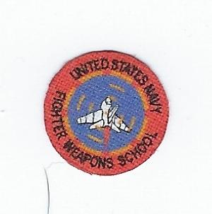 "Top Gun" Movie US Navy Fighter School Patch, v2