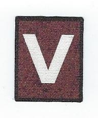 Russian Army ‘V’ Chest ID Patch