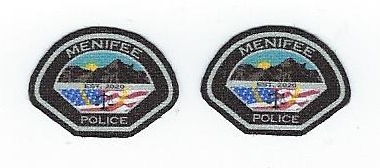 Menifee (CA) PD Patch Set
