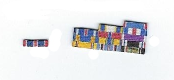 Colonel Robert Hogan (Hogan’s Heros TV Sitcom) USAAF Ribbon Set