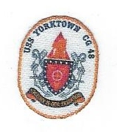 US Navy CG-48 USS Yorktown Crest Patch